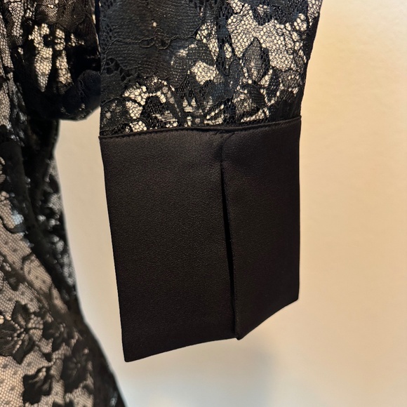 H&M Black Lace Blouse - Picture 2 of 4